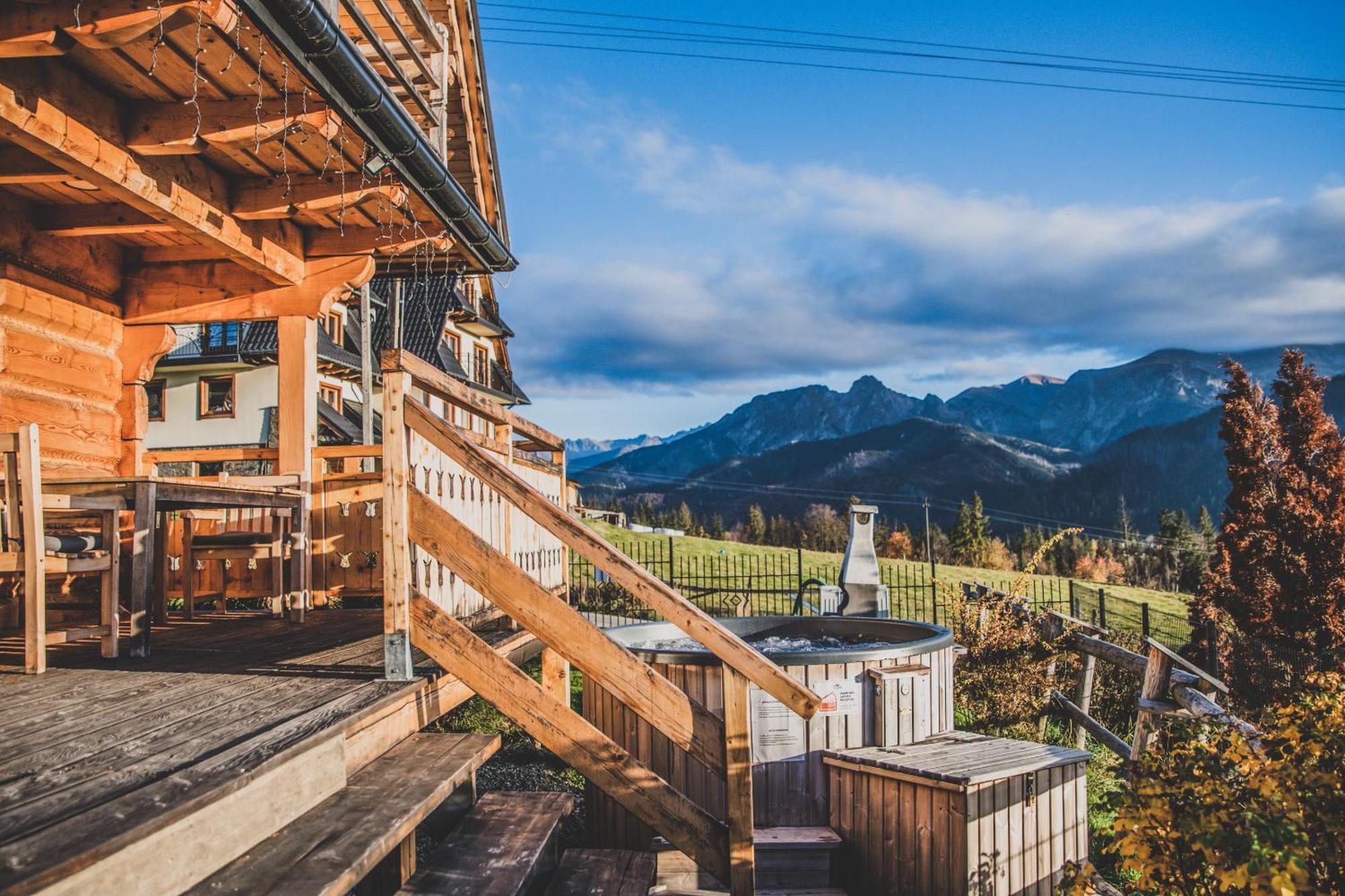Tatrytop Osada Staszelowka Z Jacuzzi I Sauna Kościelisko Exteriér fotografie